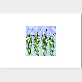 Lavender Tears Abstract Posters and Art